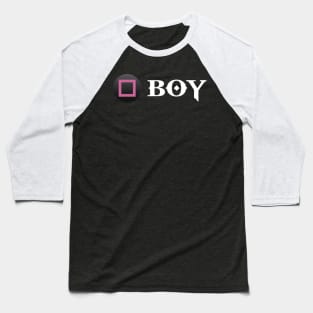 Press square to BOY - God of War Baseball T-Shirt